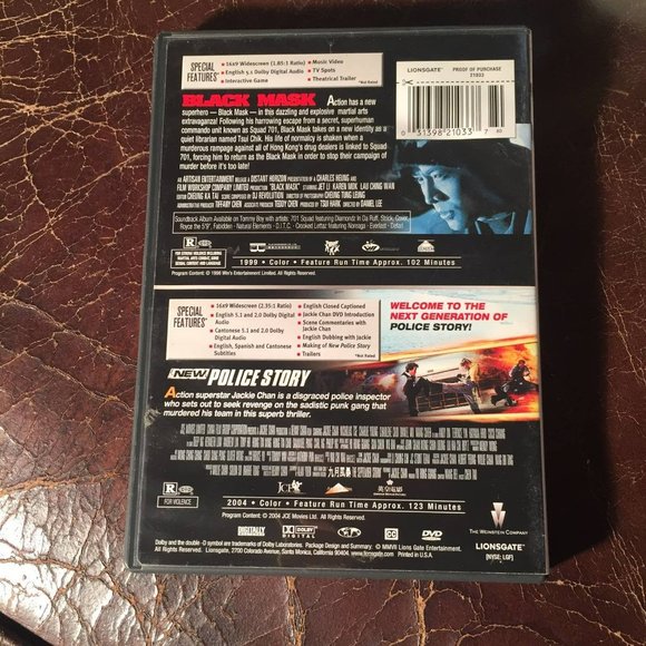 Double Feature Movies - DVD Movie - Picture 2 of 2